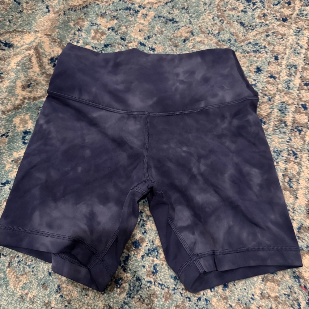 Lululemon Athletica Dark Blue Bike Shorts